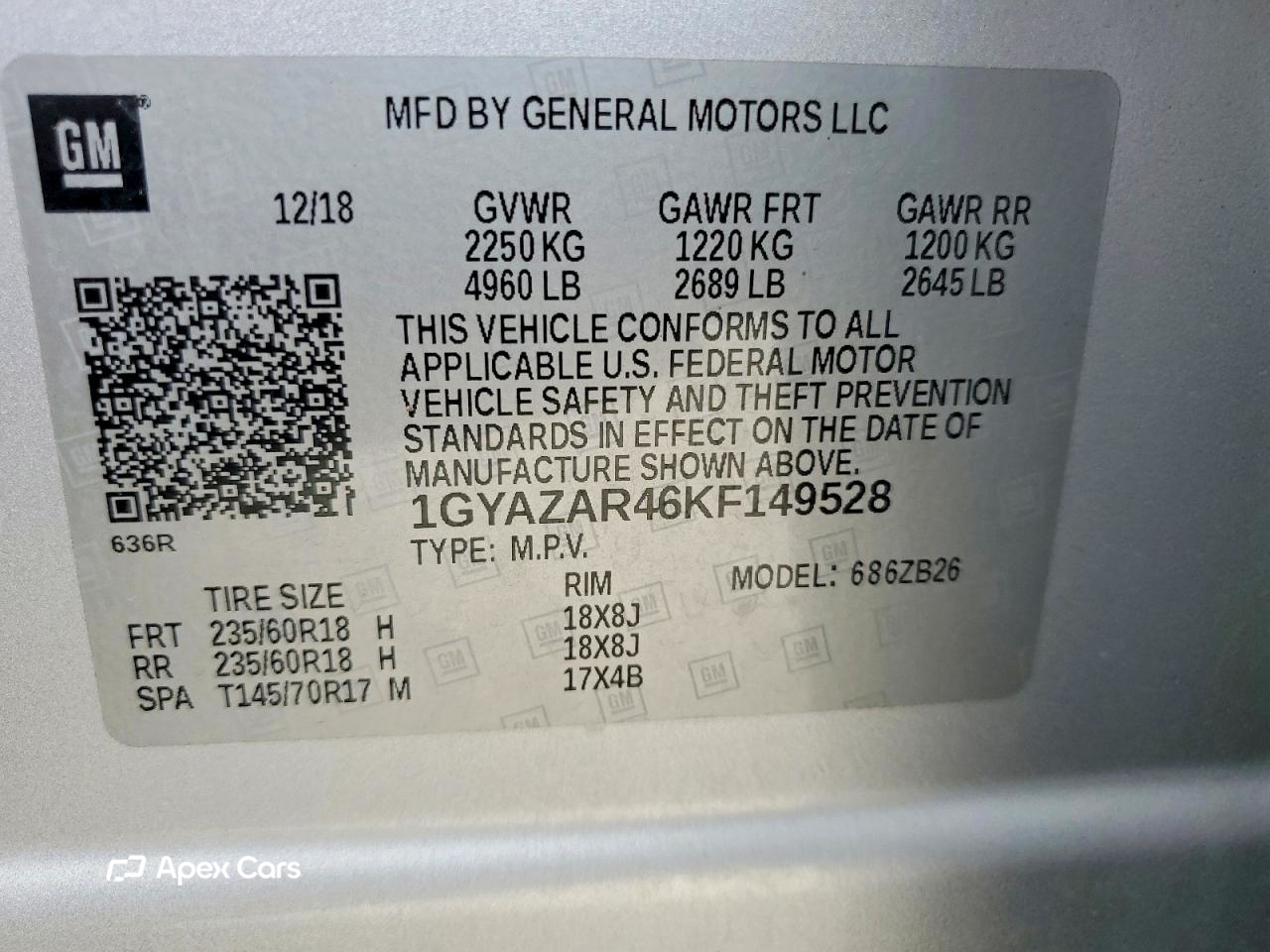 Cadillac XT4 2019