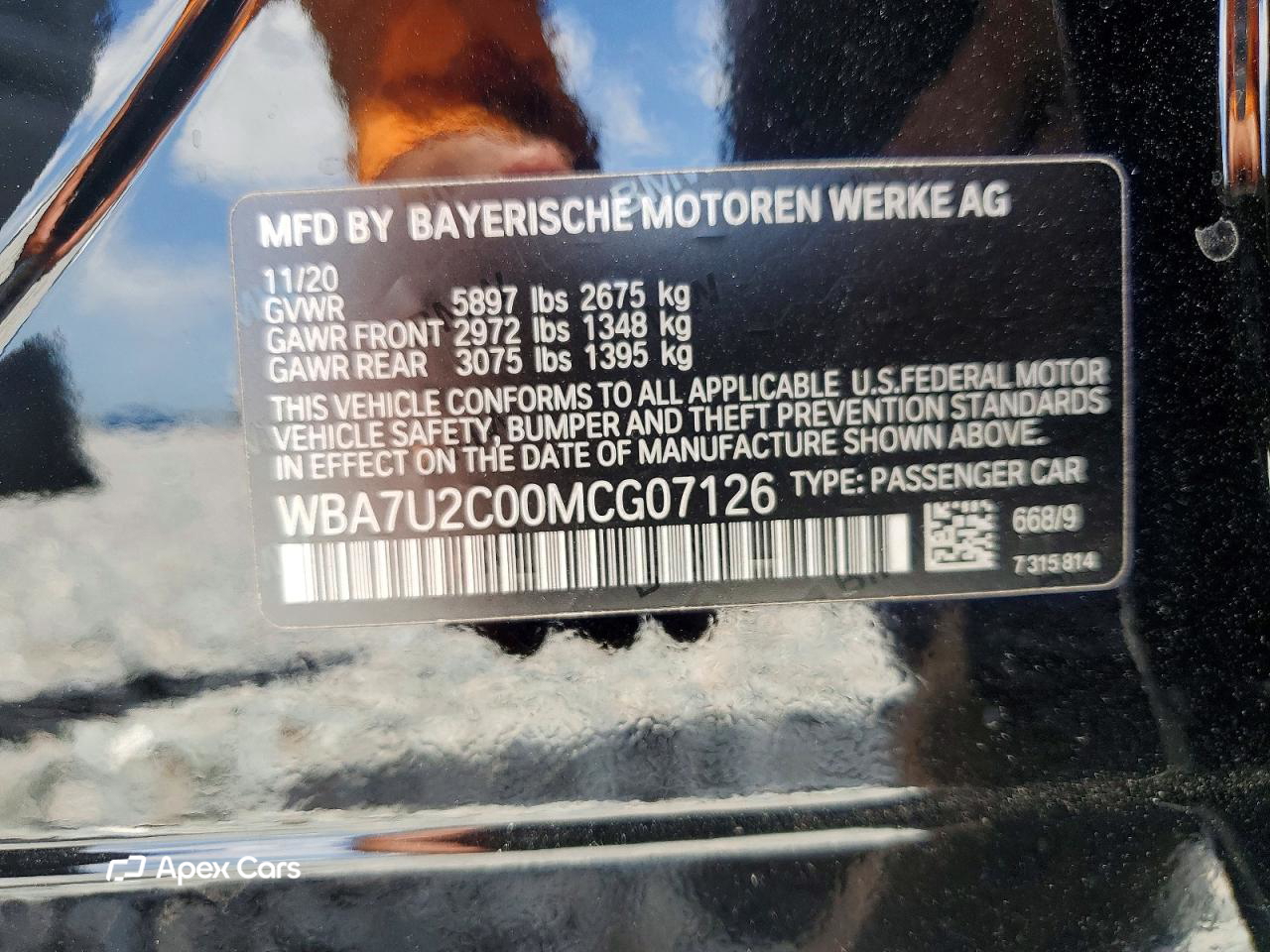 BMW Series 7 2021