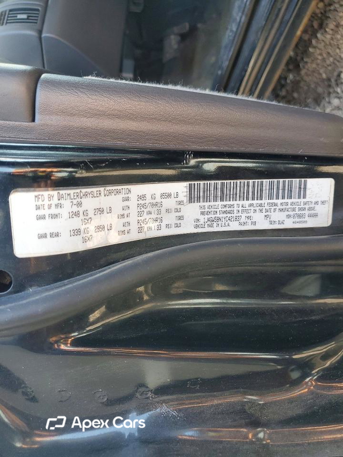 Jeep Cherokee 2001