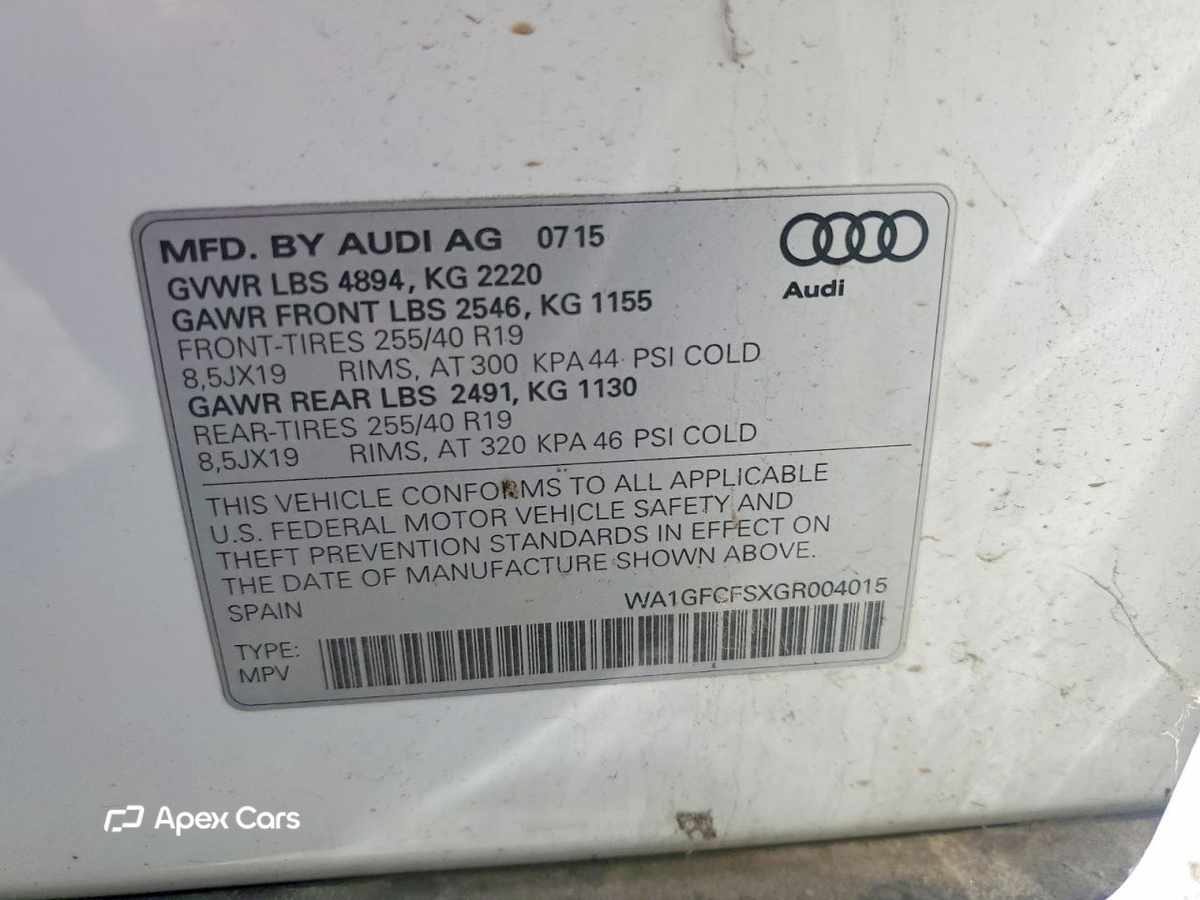Audi Q3 2016
