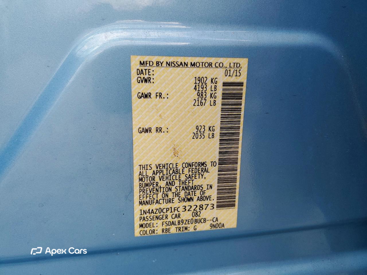Nissan Leaf 2015