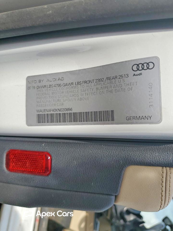 Audi A4 2019