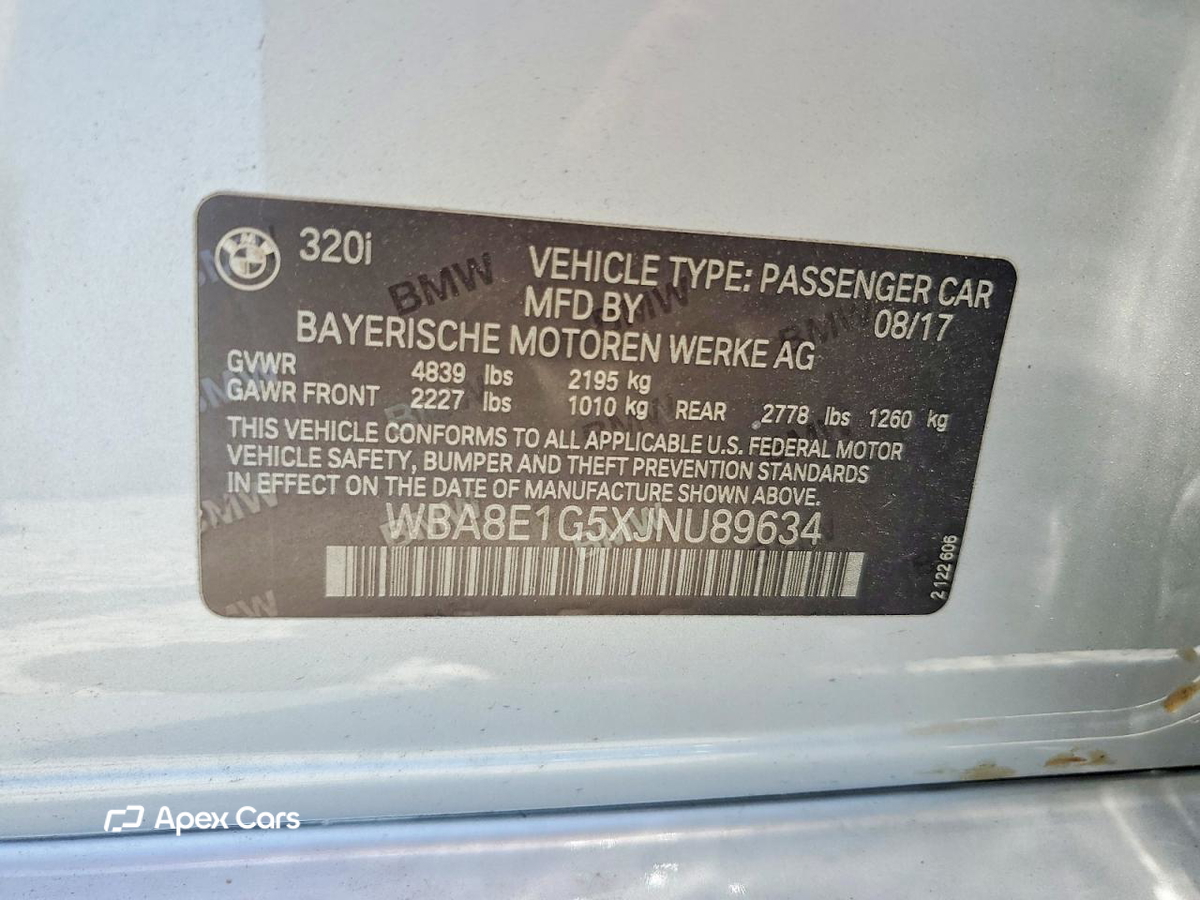 BMW Series 3 2018