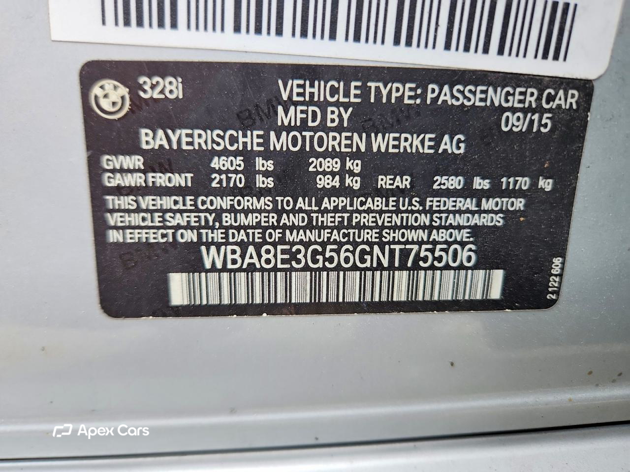 BMW Series 3 2016