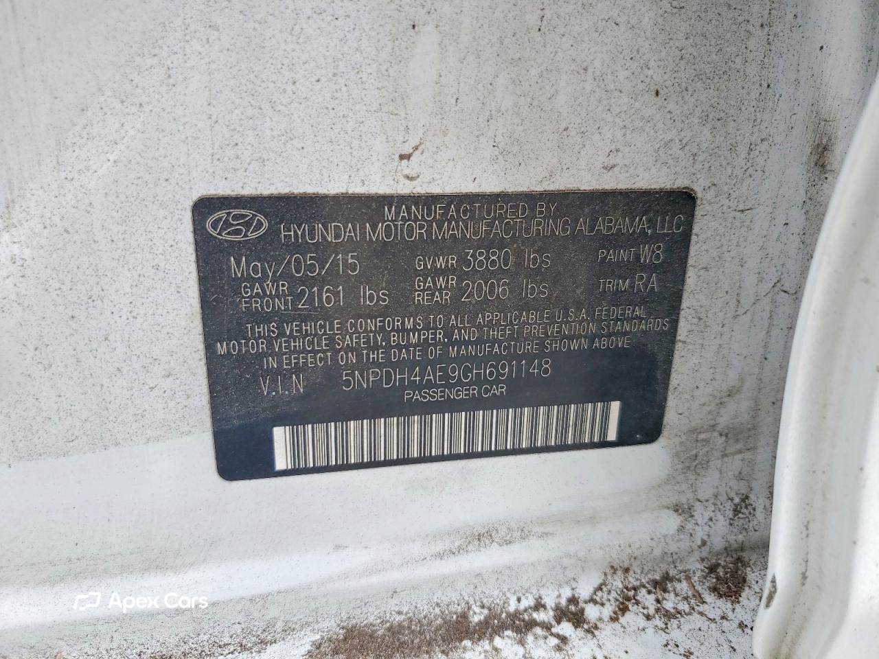 Hyundai Elantra 2016