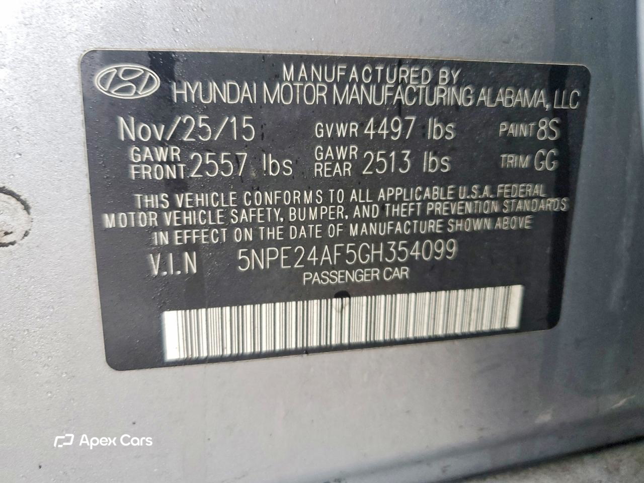 Hyundai Sonata 2016