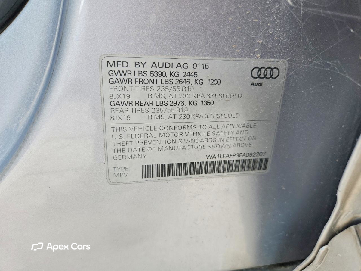 Audi Q5 2015