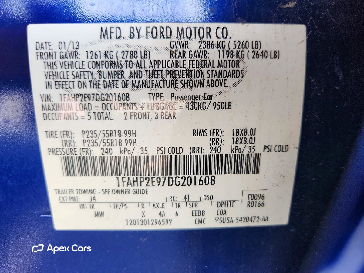 Ford Taurus 2013