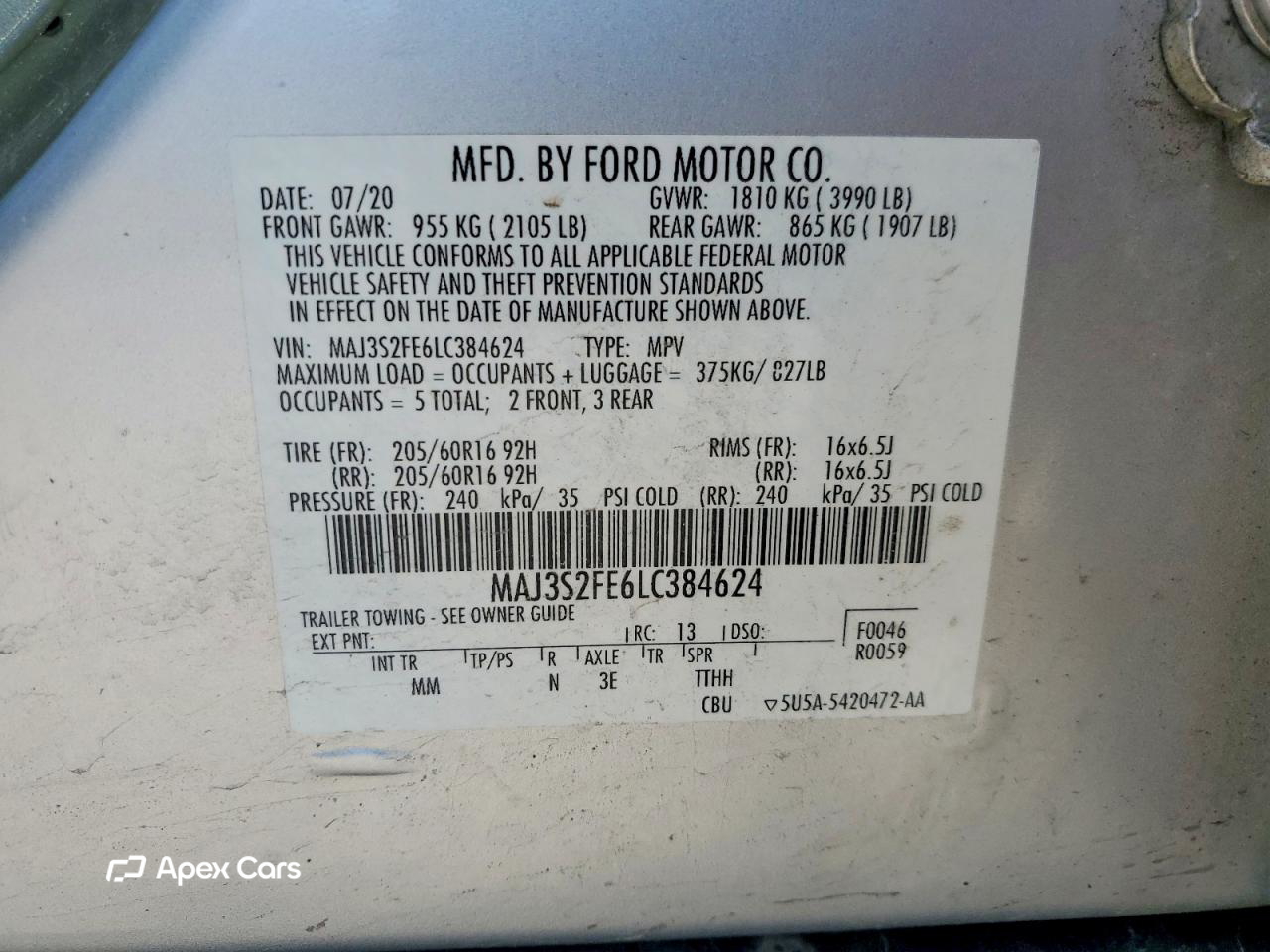 Ford EcoSport 2020
