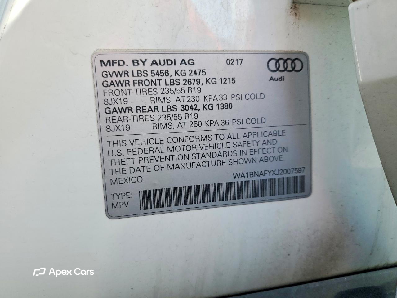 Audi Q5 2018