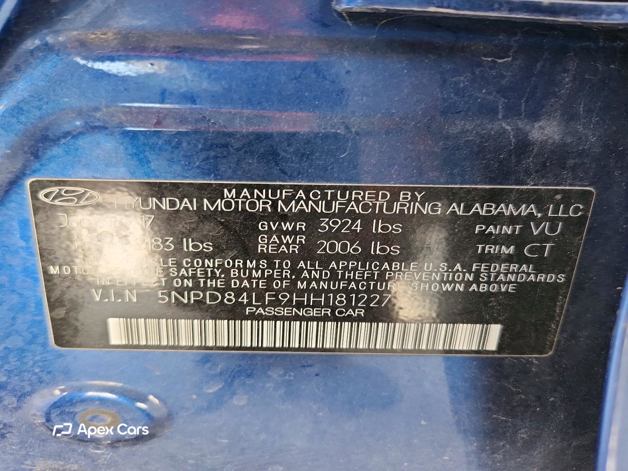 Hyundai Elantra 2017