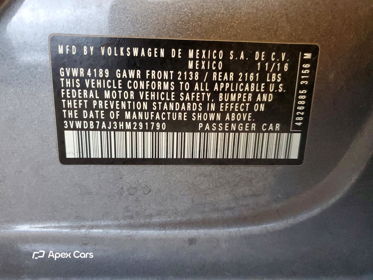 Volkswagen Jetta 2017