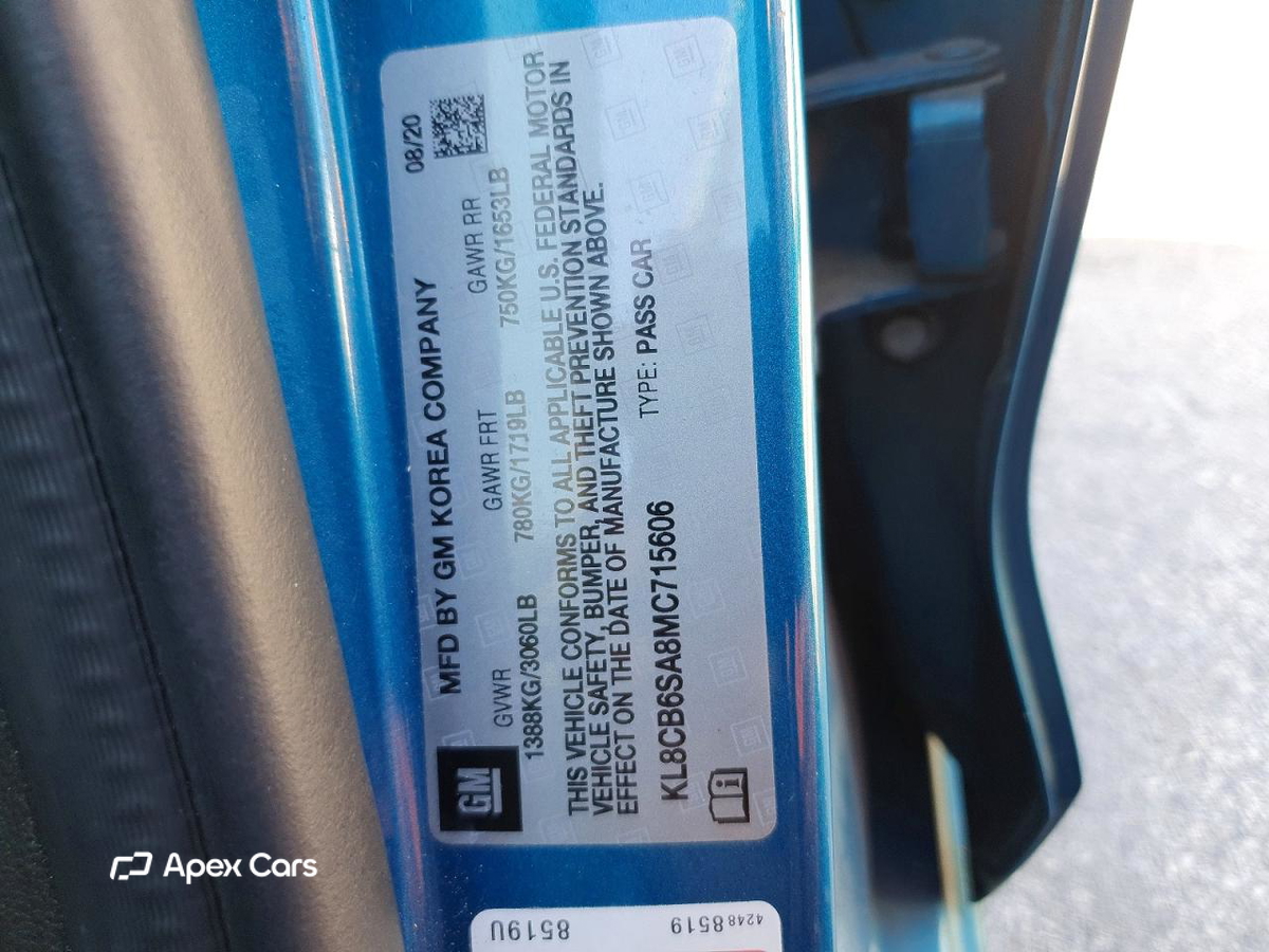 Chevrolet Spark 2021