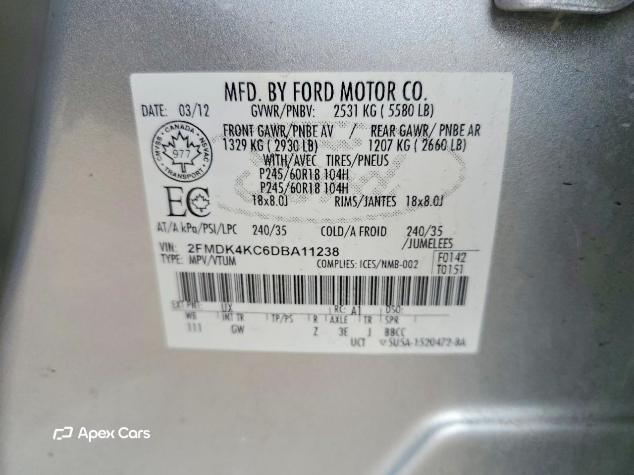 Ford Edge 2013