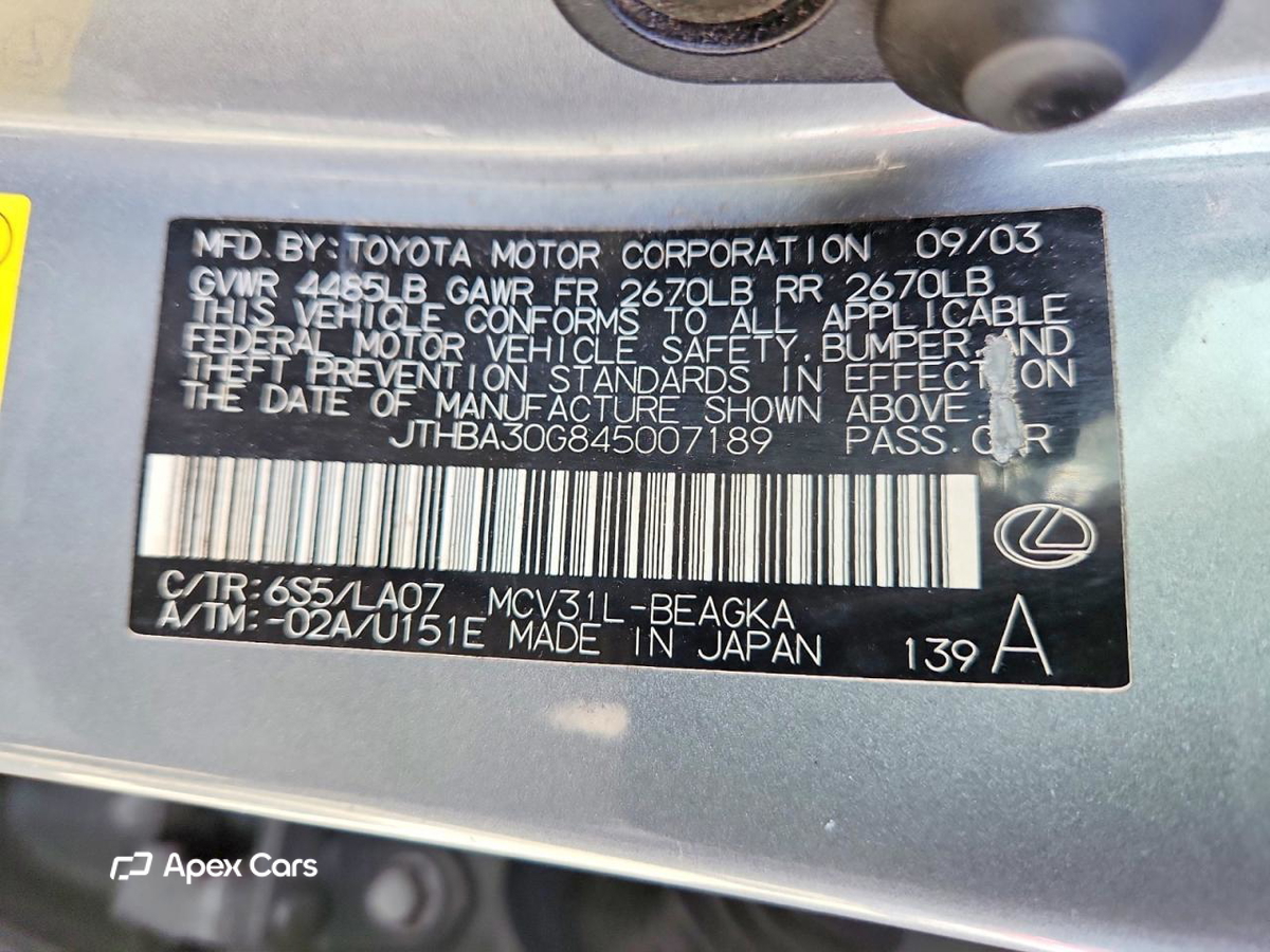 Lexus ES 2004