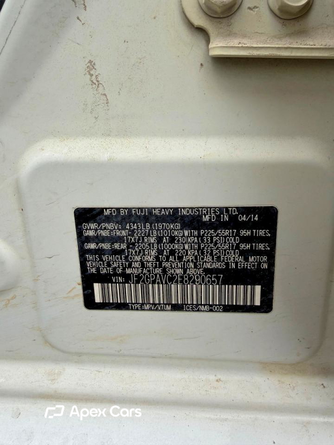 Subaru XV 2014