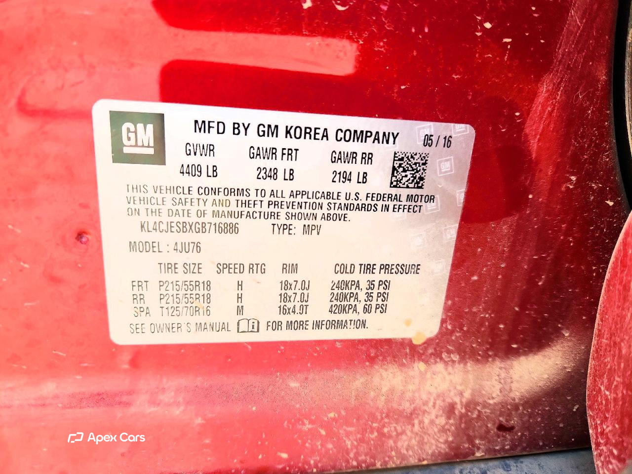 Buick Encore 2016