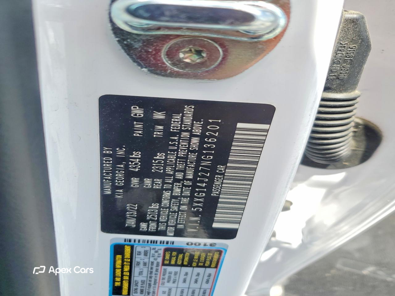Kia K5 2022