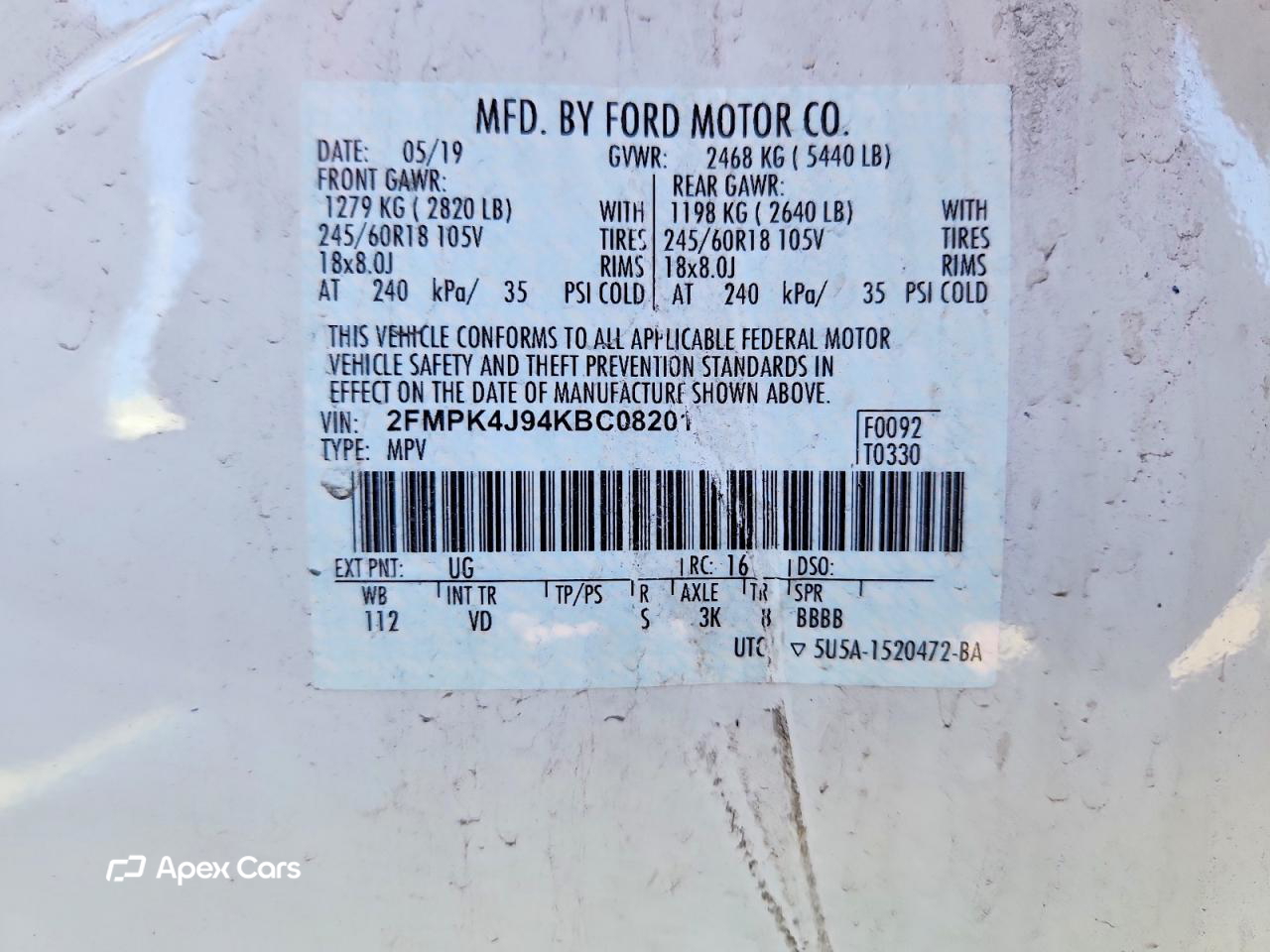 Ford Edge 2019