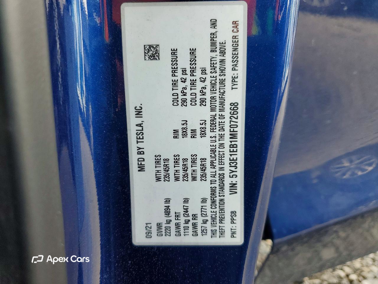 Tesla Model 3 2021