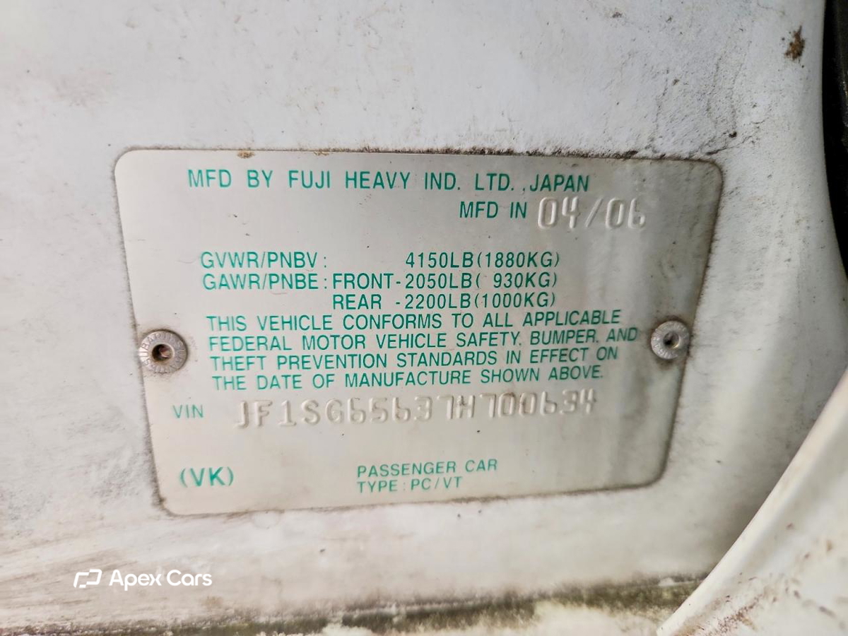 Subaru Forester 2007