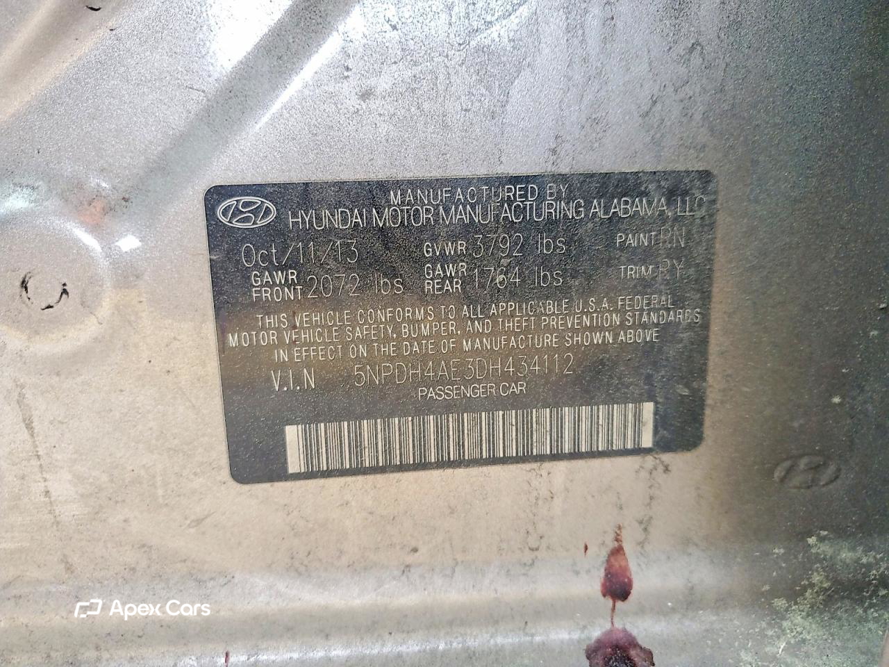 Hyundai Elantra 2013