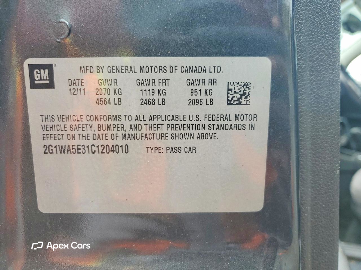 Chevrolet Impala 2012