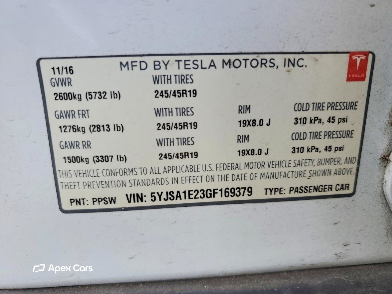 Tesla Model S 2016