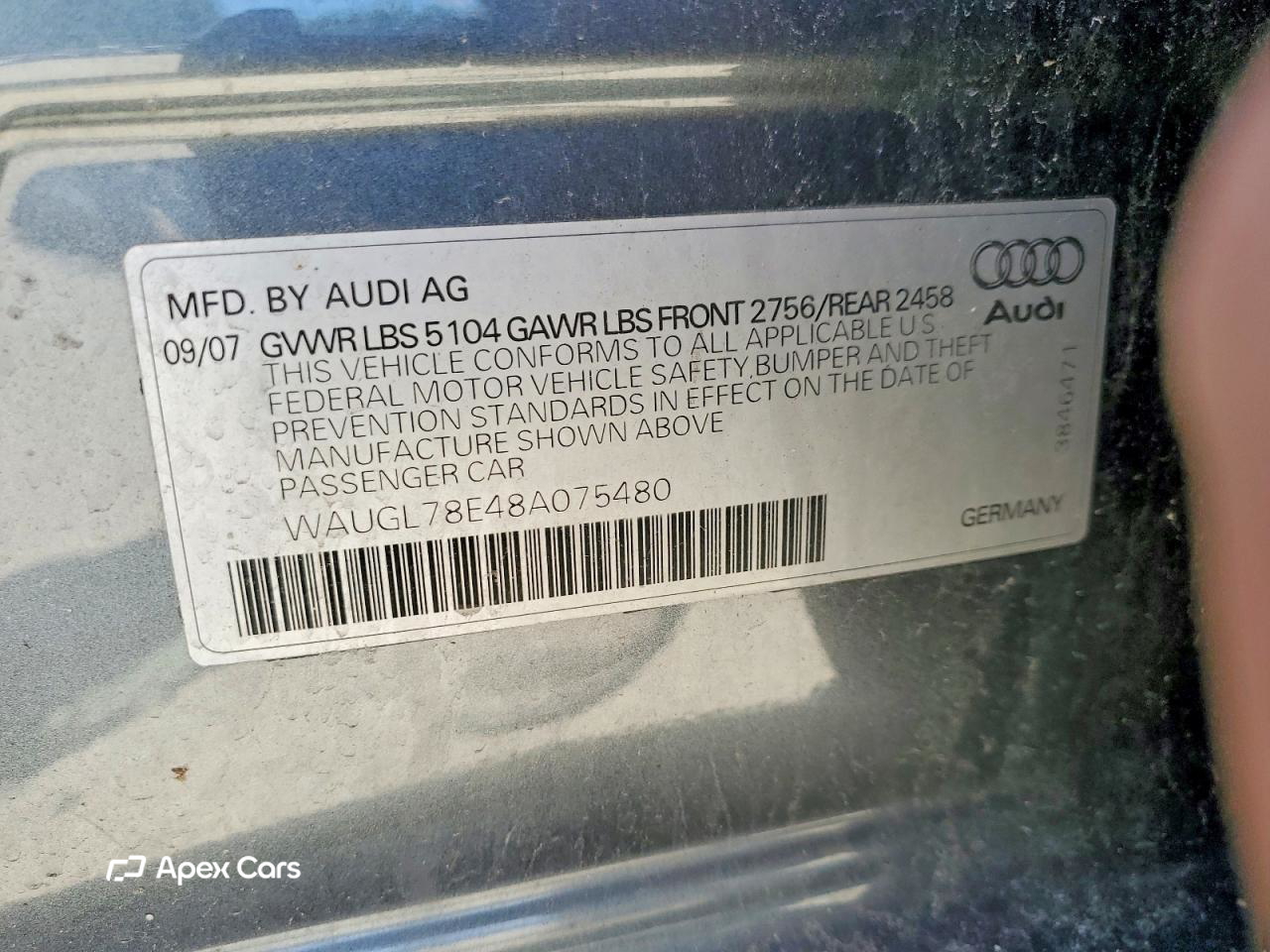 Audi RS4 2008
