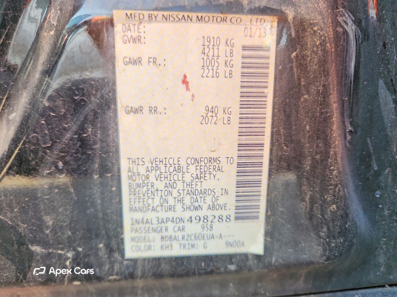 Nissan Altima 2013
