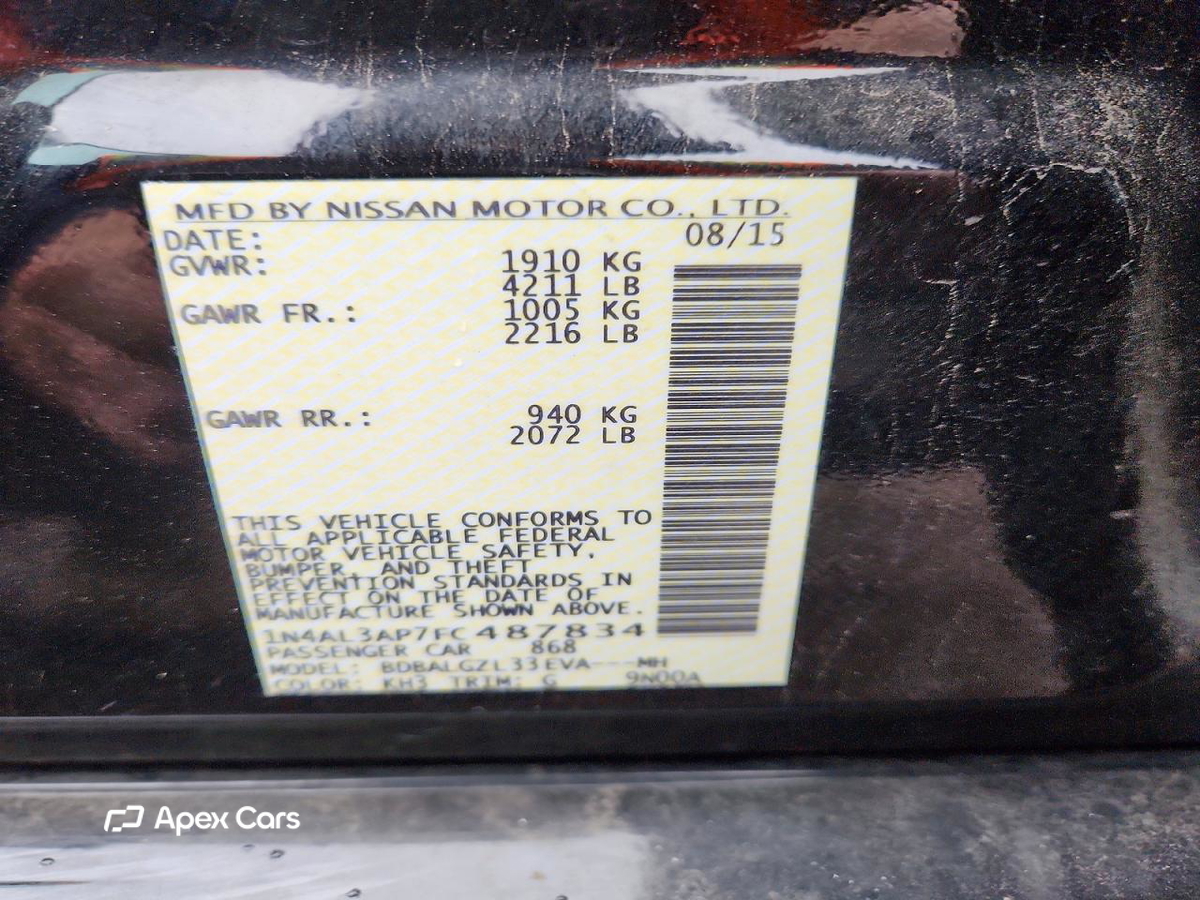 Nissan Altima 2015