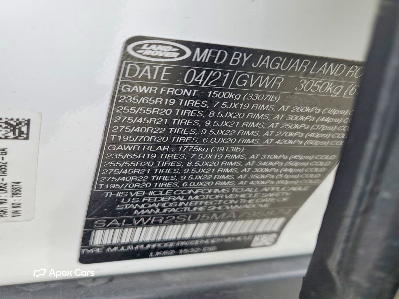 Land Rover Range Rover 2021