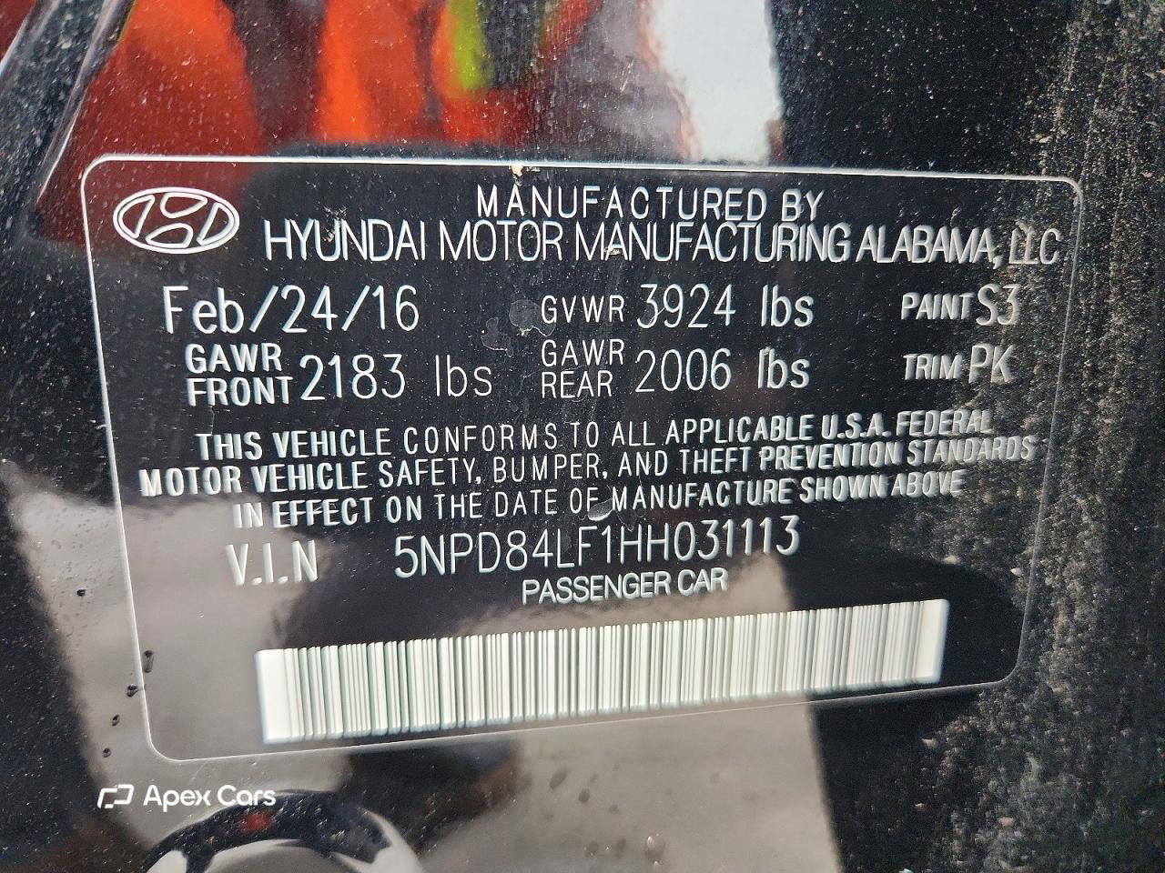 Hyundai Elantra 2017