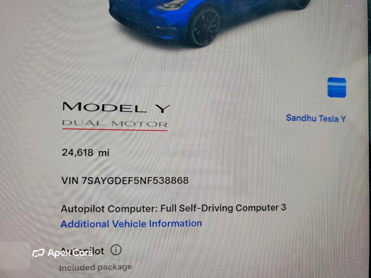 Tesla Model Y 2022