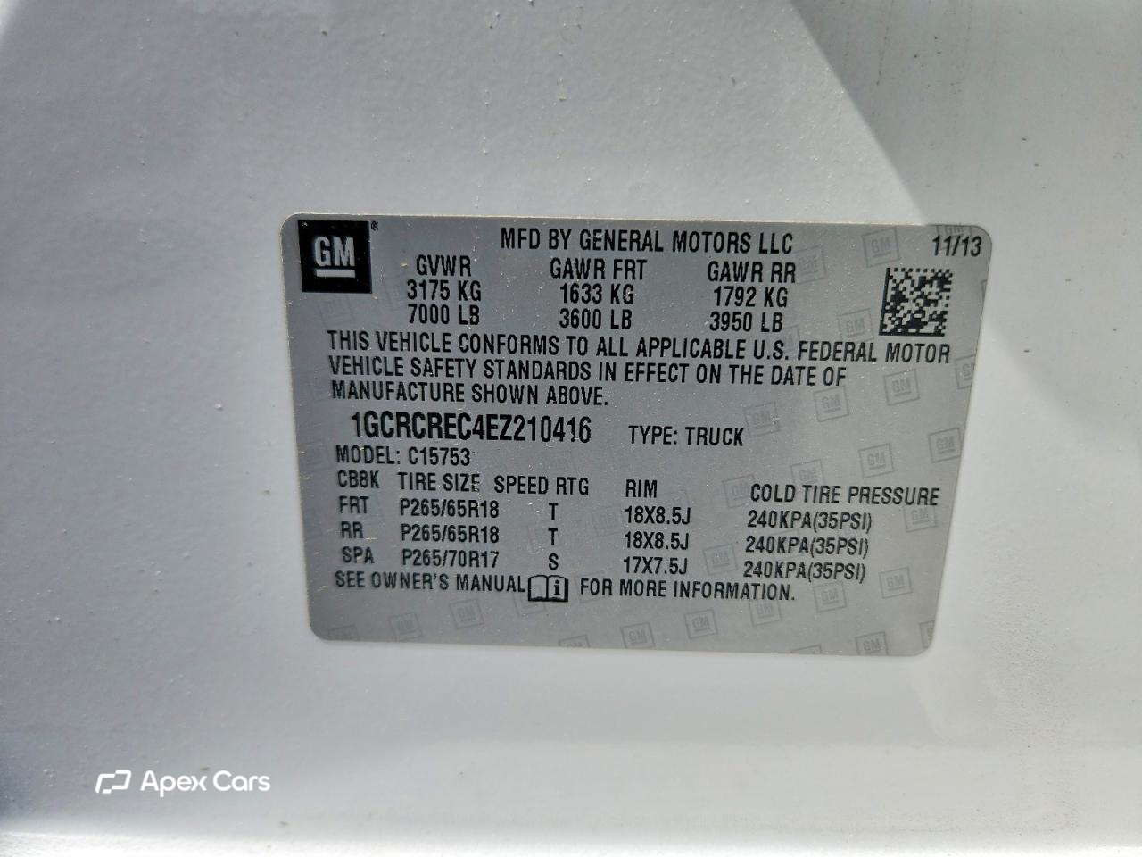 Chevrolet Silverado 2014