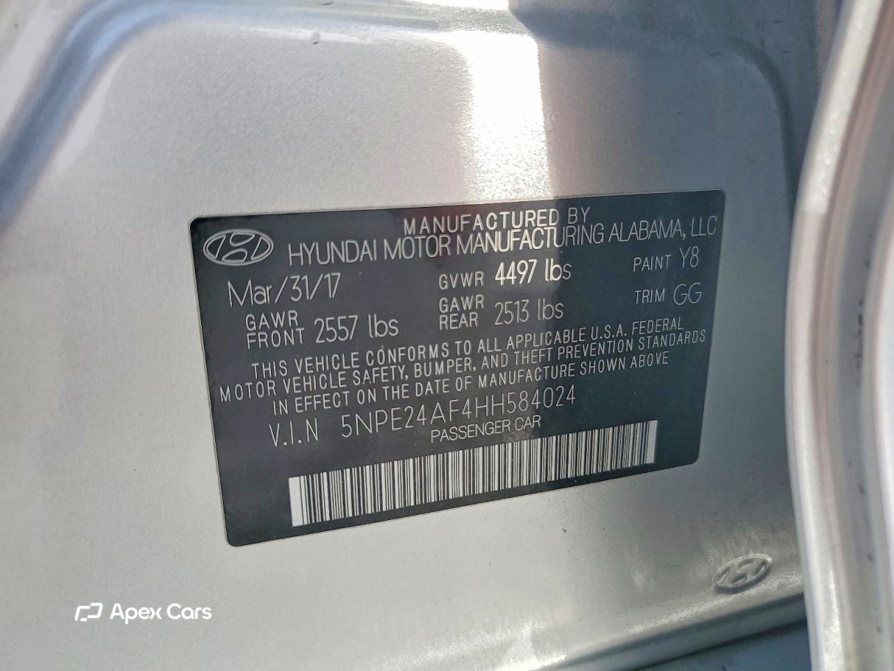 Hyundai Sonata 2017