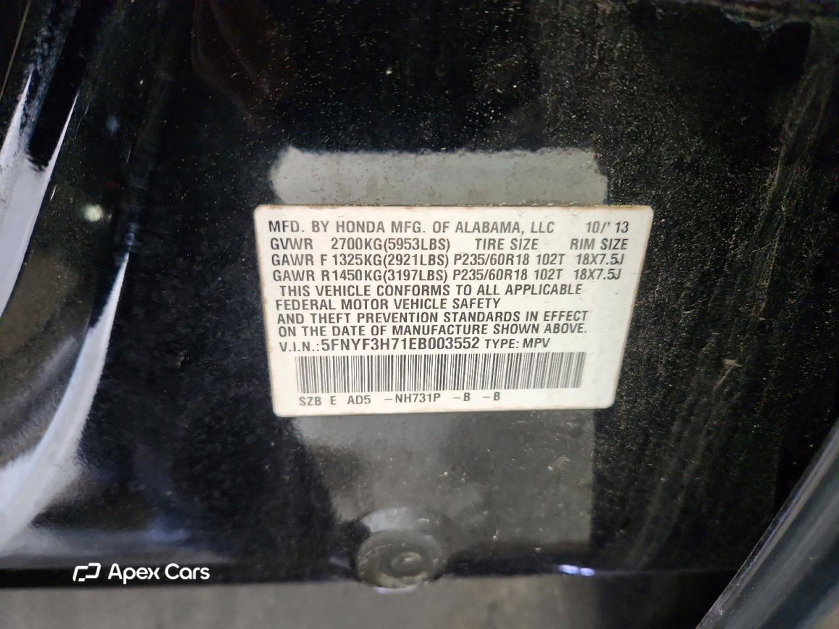 Honda Pilot 2014