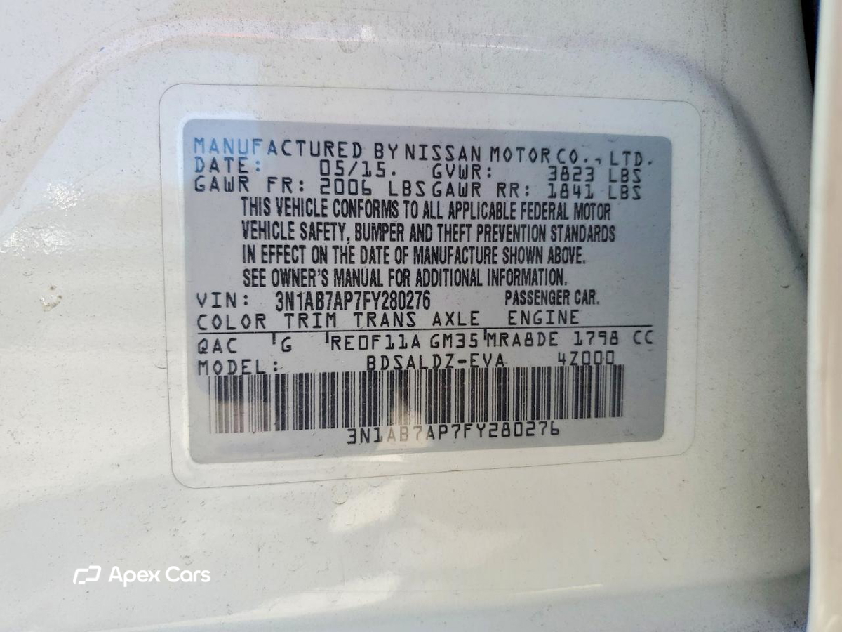 Nissan Sentra 2015
