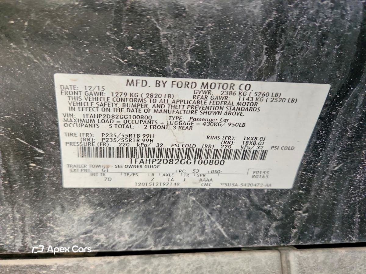Ford Taurus 2016