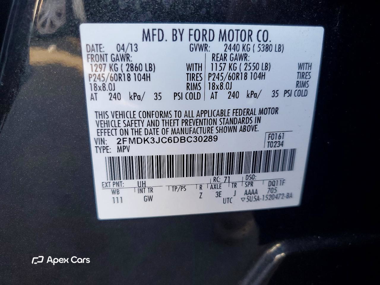 Ford Edge 2013