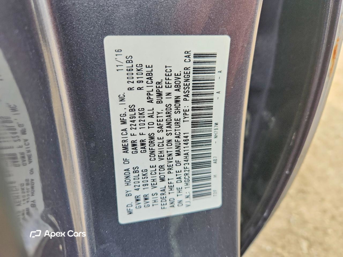 Honda Accord 2017