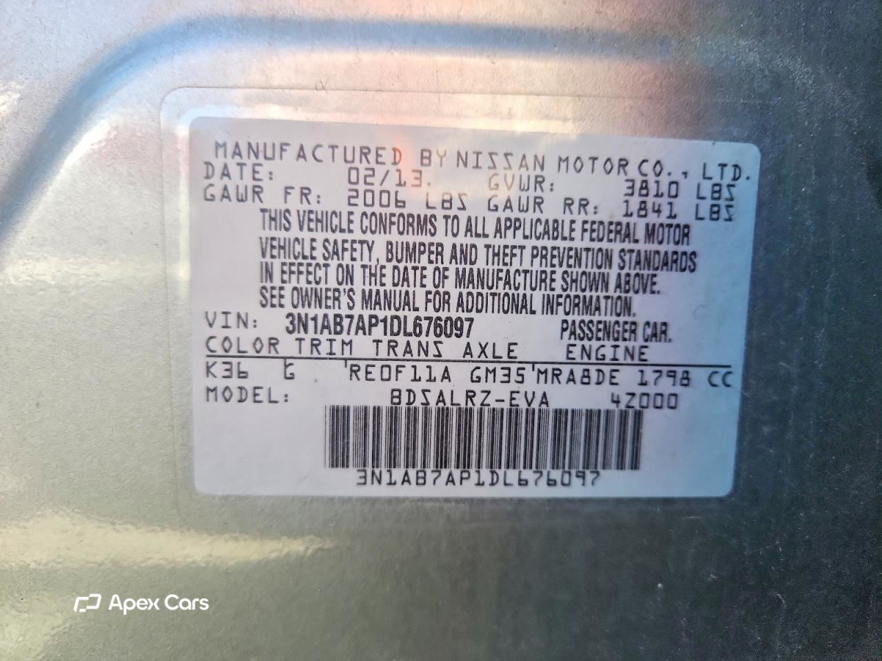 Nissan Sentra 2013