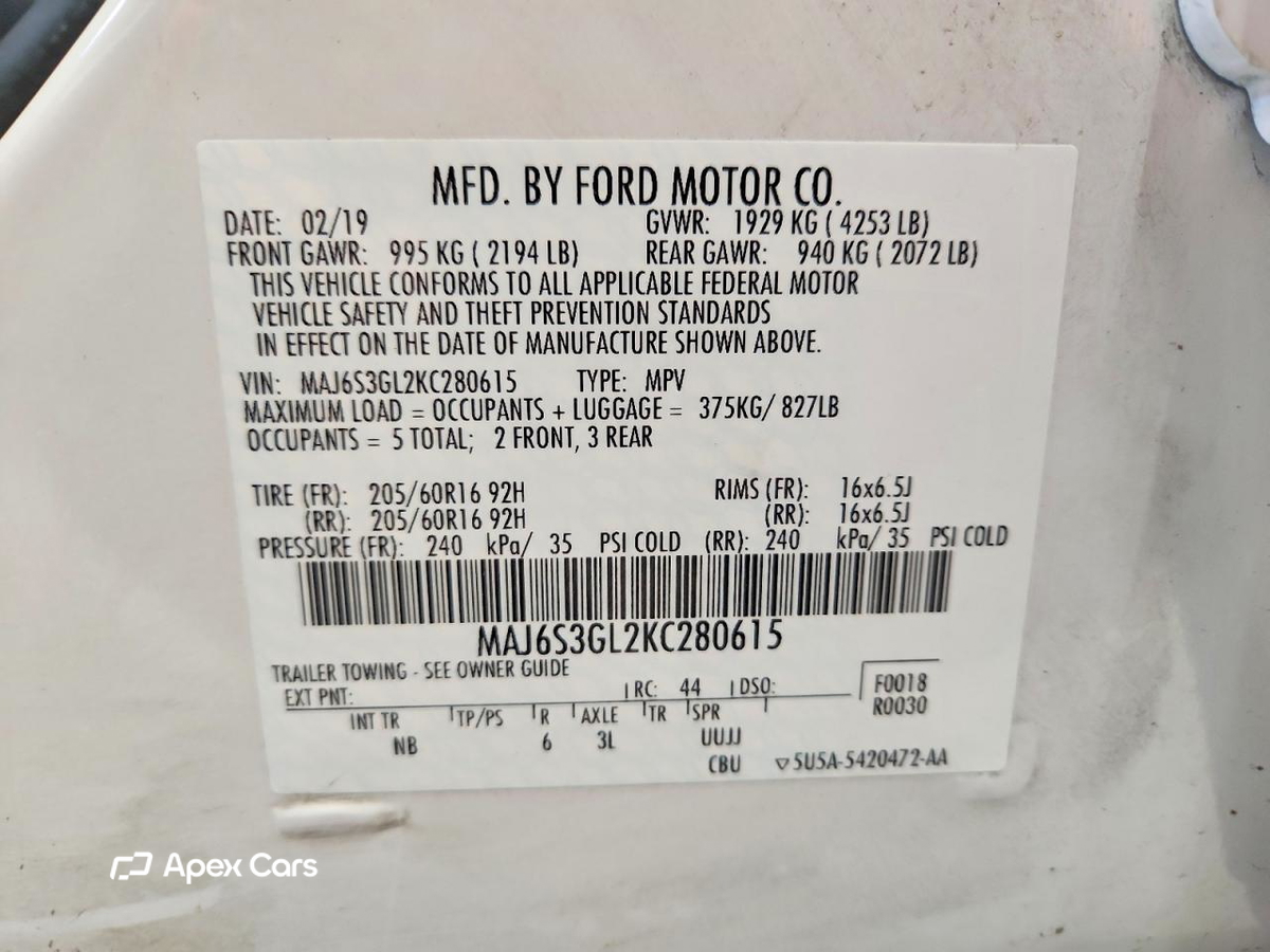 Ford EcoSport 2019