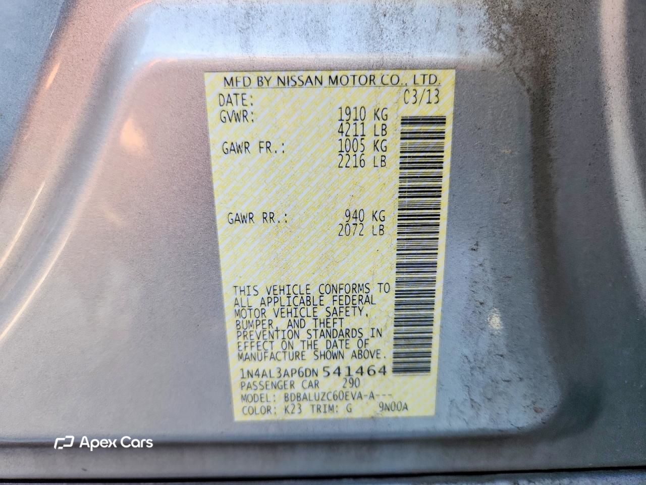 Nissan Altima 2013