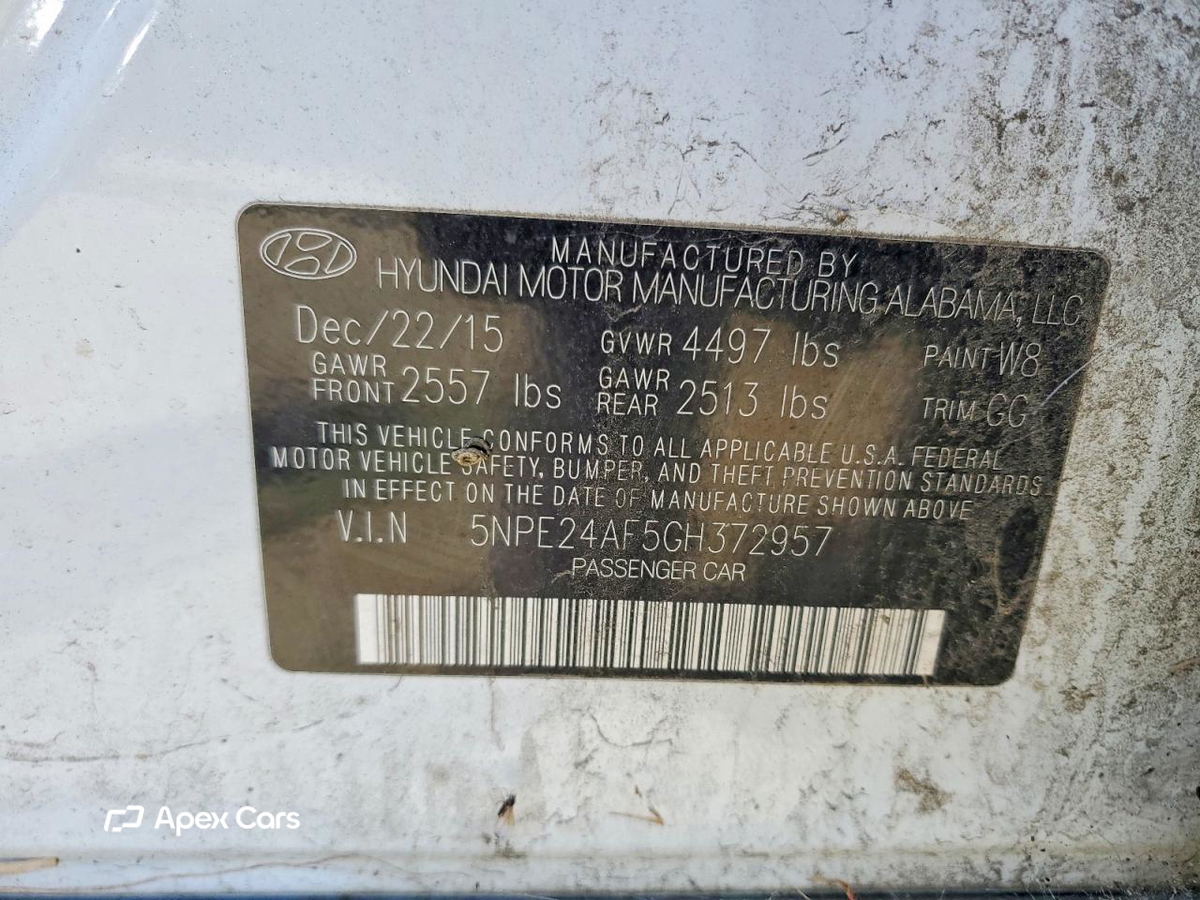 Hyundai Sonata 2016