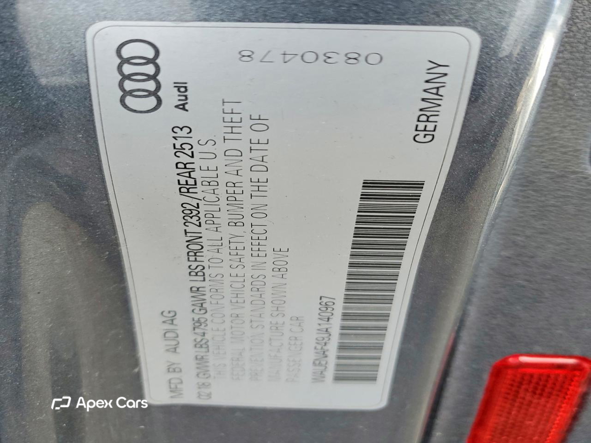 Audi A4 2018