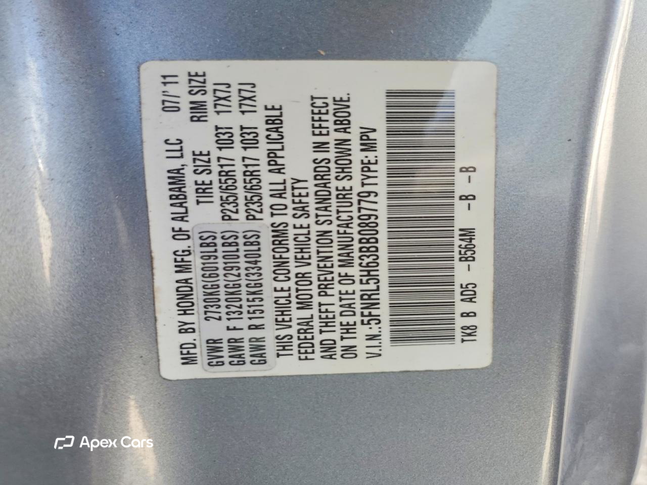 Honda Odyssey 2011