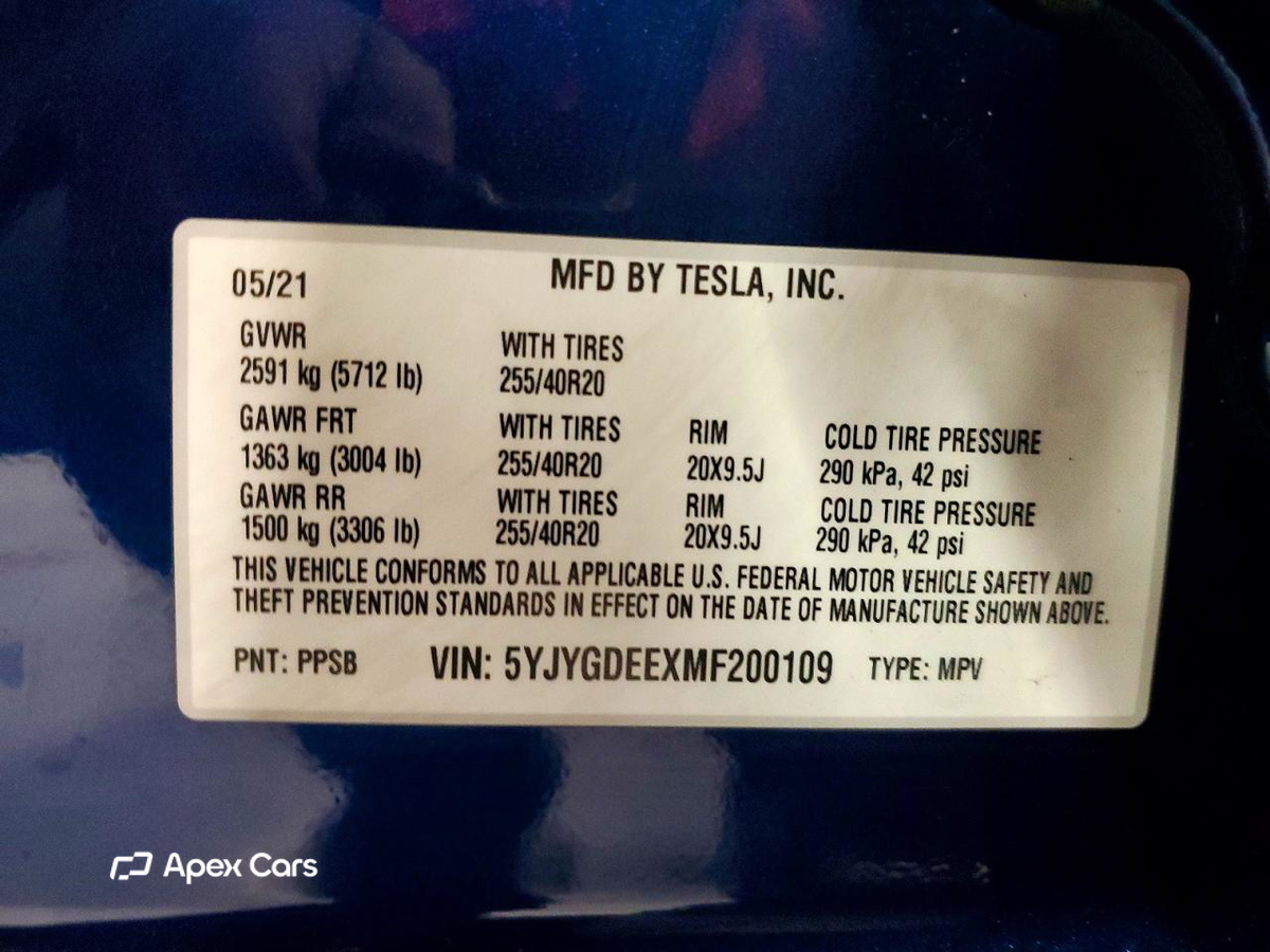 Tesla Model Y 2021