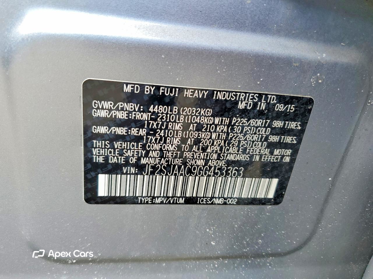 Subaru Forester 2016