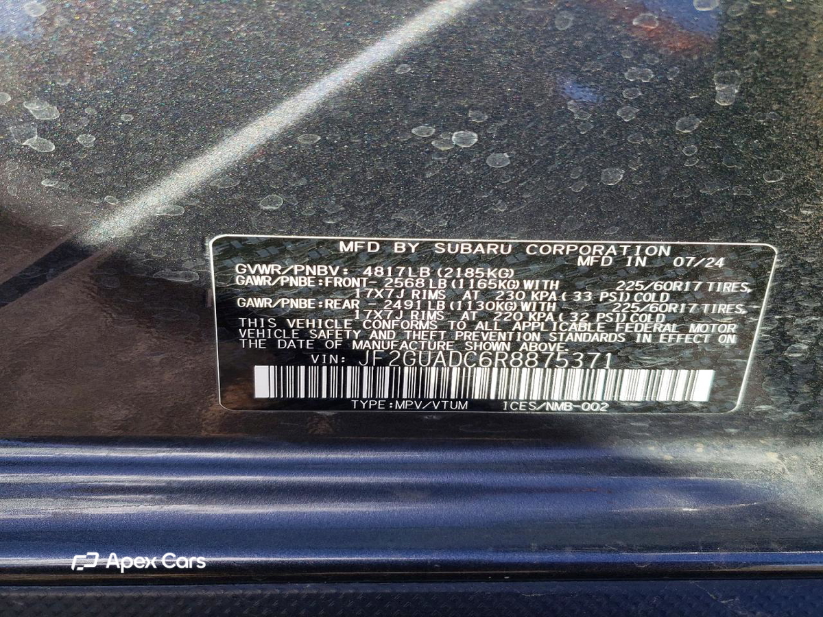 Subaru XV 2024